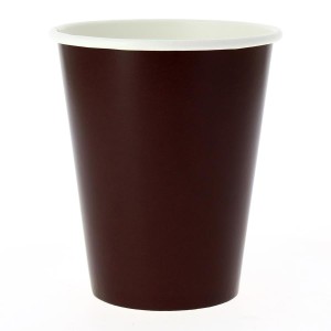 8 Gobelets Compostable Marron