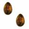 2 Œufs de Pâques Papillon (3,7 cm) - Chocolat images:#0