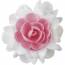 1 Bouquet de Roses Rose et Blanc (10 cm) - Azyme