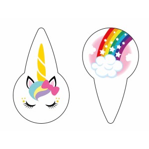 2 Pics Licorne (4,9 cm) - Azyme