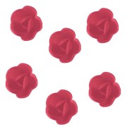 6 Mini Roses (3 cm) Azyme - Saveur Fraise