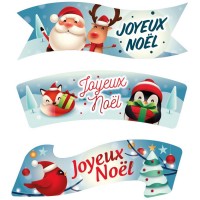 3 Banderoles P�le Nord (9 cm) - Azyme