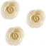 3 Petites Roses Bio Crme (4 cm) - Azyme