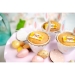 2 Plaquettes Joyeuses Pques Crayonn (4 cm) - Chocolat Blanc. n2