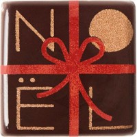 2 Carr Nol Papier Cadeau (3 cm) - Chocolat