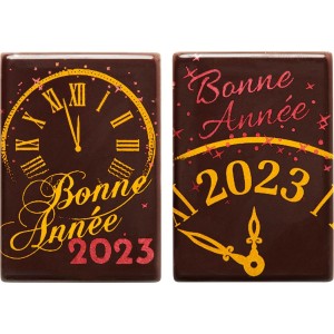 2 Plaquettes Bonne Anne 2023 ( 6,1 cm) - Chocolat