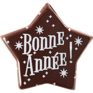 2 Etoiles Bonne Anne (4,5 cm) - Chocolat