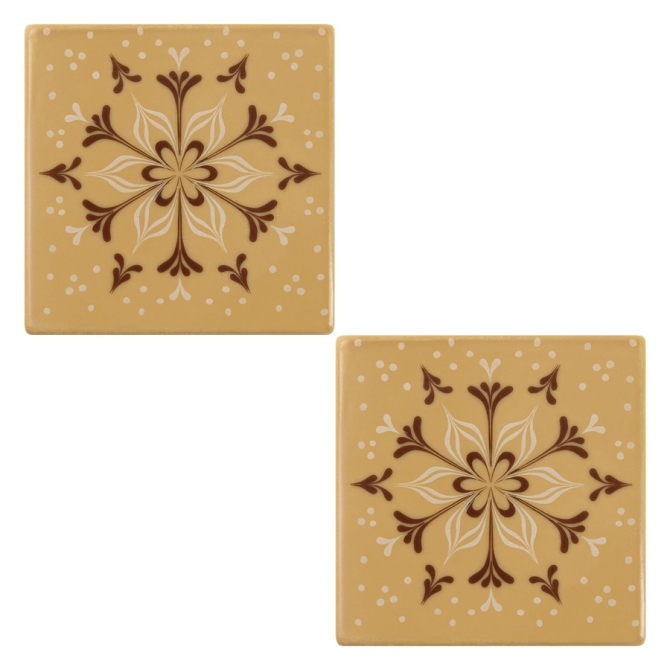 2 Embouts de Bche (8 cm)  Chocolat Blond 