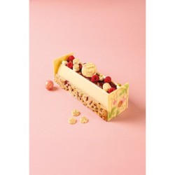 2 Boules Relief Joyeuses Nol (5 cm) - Chocolat Blanc. n2