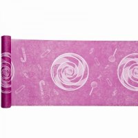 Chemin de table Candy Rose