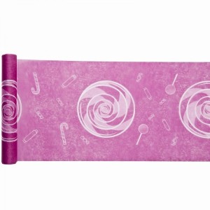 Chemin de table Candy Rose