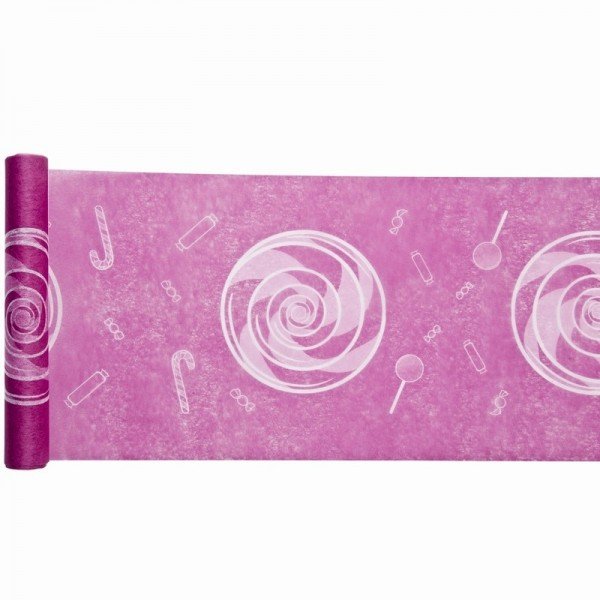 Chemin de table Candy Rose 