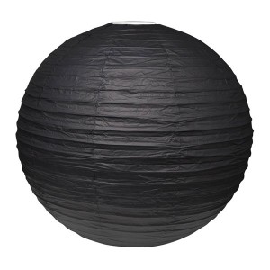 Boule Lampion gant Noir