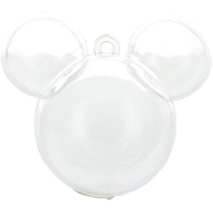 3 Boites Tte de Souris  Garnir (6 cm) - Plastique Crystal