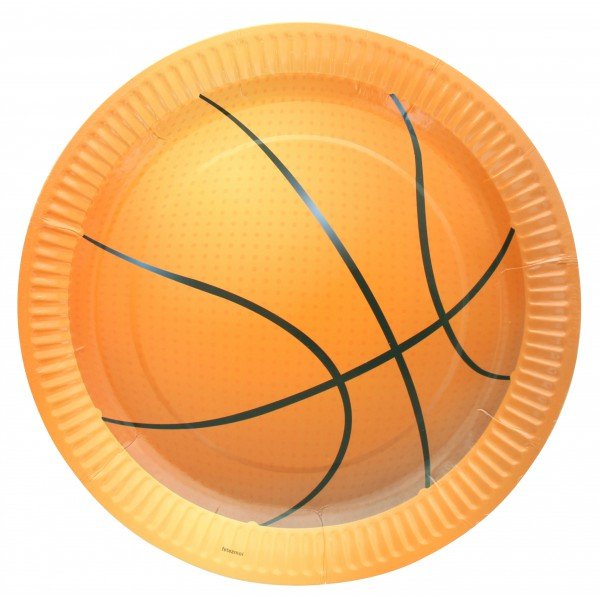 10 Assiettes Basket-ball 