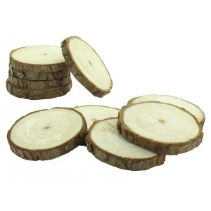 10 Mini Rondins  personnaliser (5 et 7,5 cm) - Bois