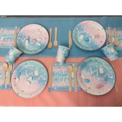 8 Assiettes Baby Shower. n2