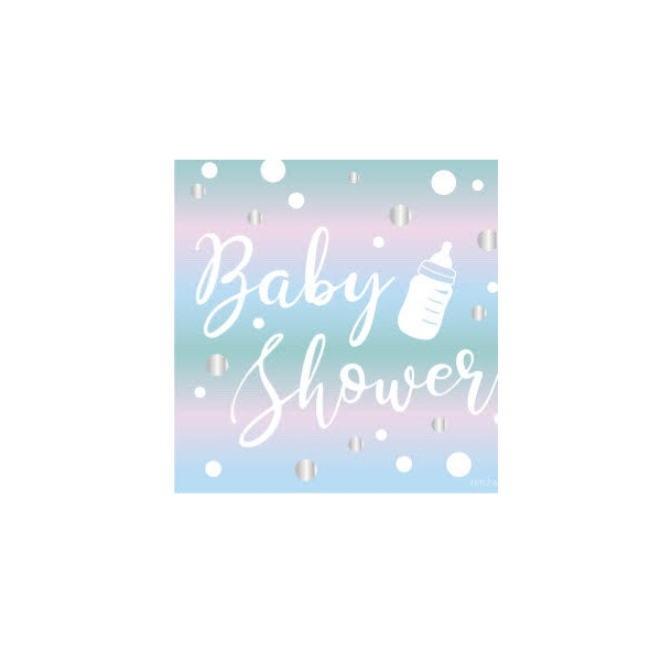 20 Serviettes Baby Shower 