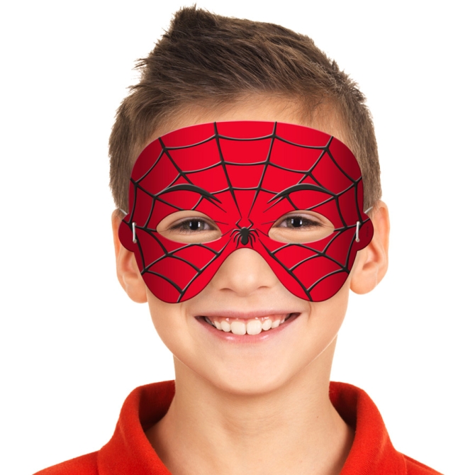Masque de Spiderman en mousse 