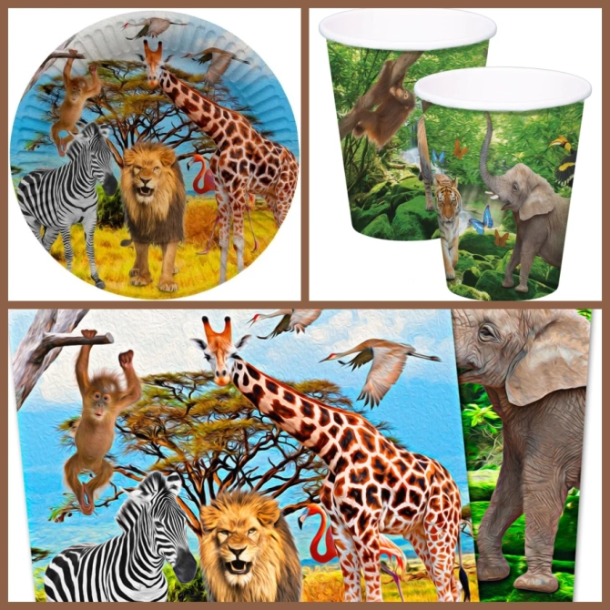 Bo�te � f�te Safari Party 