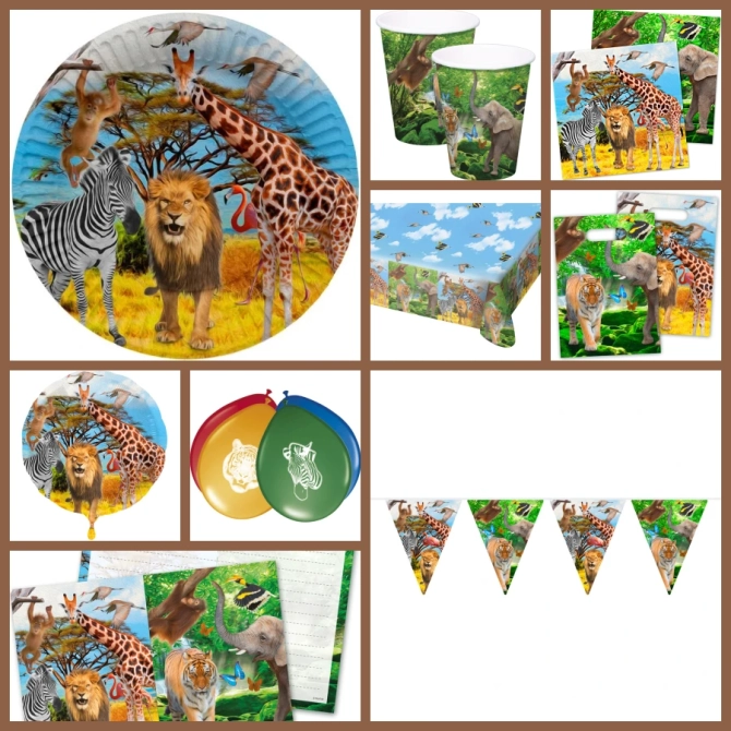 Mega bo�te � f�te Safari Party 