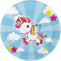 8 Assiettes Licorne Kawa