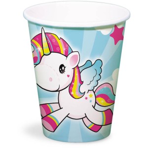 8 Gobelets Licorne Kawa