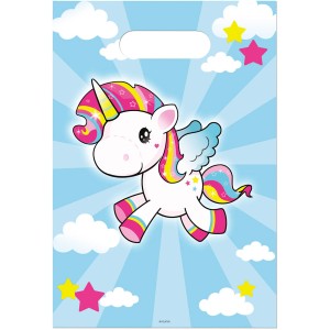 8 Pochettes  cadeaux Licorne Kawa