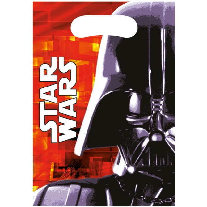6 Pochettes  cadeaux Star Wars Empire 