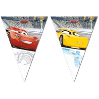 Contient : 1 x Guirlande Fanions Cars 3 (2,30 m) - Plastique