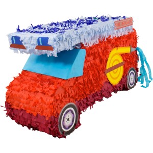 Pinata Camion de Pompiers Maxi (55 cm)