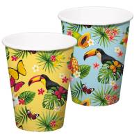 8 Gobelets Toucan Party