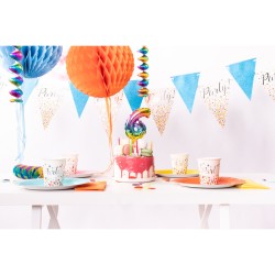 Cake Topper - Ballon Rainbow Chiffre 1. n2