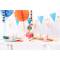 Cake Topper - Ballon Rainbow Chiffre 3 images:#2