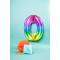 Ballon Géant Rainbow Chiffre 0 - 81 cm images:#1