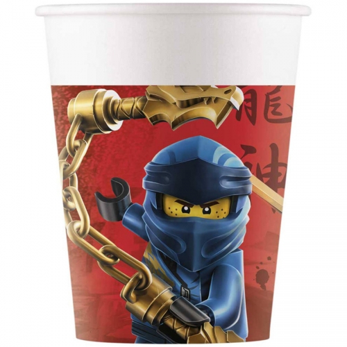 8 Gobelets Ninjago Compostable Pour L Anniversaire De Votre Enfant Annikids
