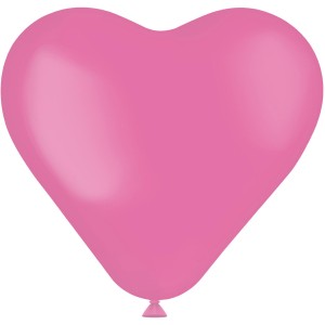 Bouquet 8 Ballons Coeurs - Roses