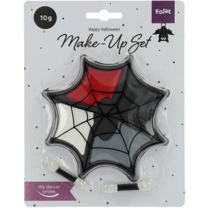Palette de Maquillage Toile Araignée - Halloween