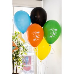 6 Ballons Dino Roars. n1