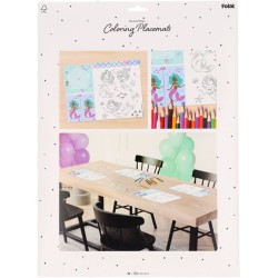 6 Sets de Table Activits - Mermaid Magic. n2