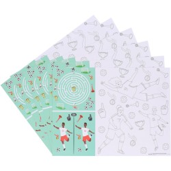 6 Sets de Table Activités - Foot Fantastic. n°1