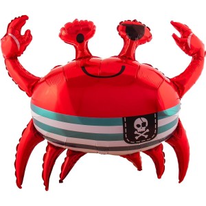 Ballon Aluminium Gant - Crabe - 93 cm