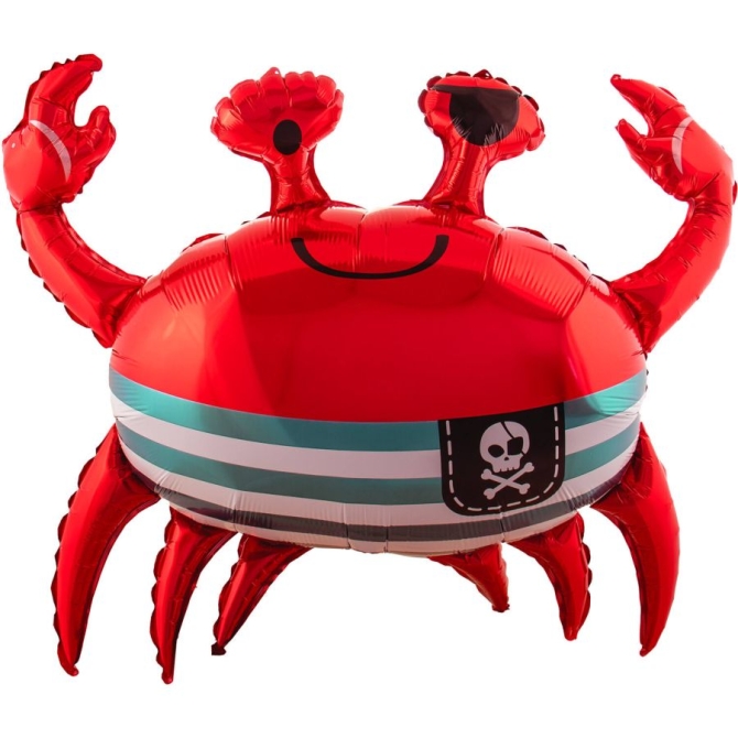 Ballon Aluminium Gant - Crabe - 93 cm 
