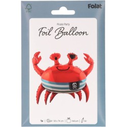 Ballon Aluminium Gant - Crabe - 93 cm. n4