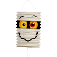 Lampion  Tirer Halloween  Momie  16 cm