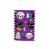 Lampion  Tirer Halloween  Happy Halloween  16 cm