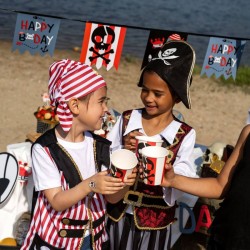 1 Guirlande Fanions Pirate Party- 6 m. n�1