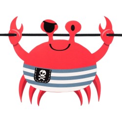 1 Guirlande Lettre Happy Birthday Pirate Party - 1, 5 m. n�1