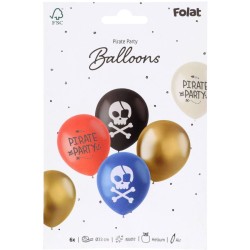 6 Ballons Pirate Party. n�3