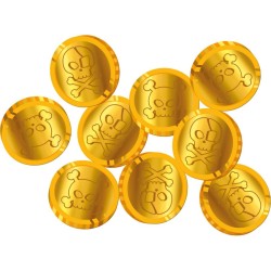 Confettis Pi�ces - Pirate Party. n�1